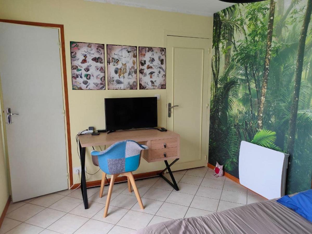 Chambre Avec Sdb Privative En Pleine Campagne Baillou Eksteriør billede