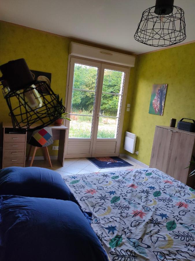 Chambre Avec Sdb Privative En Pleine Campagne Baillou Eksteriør billede