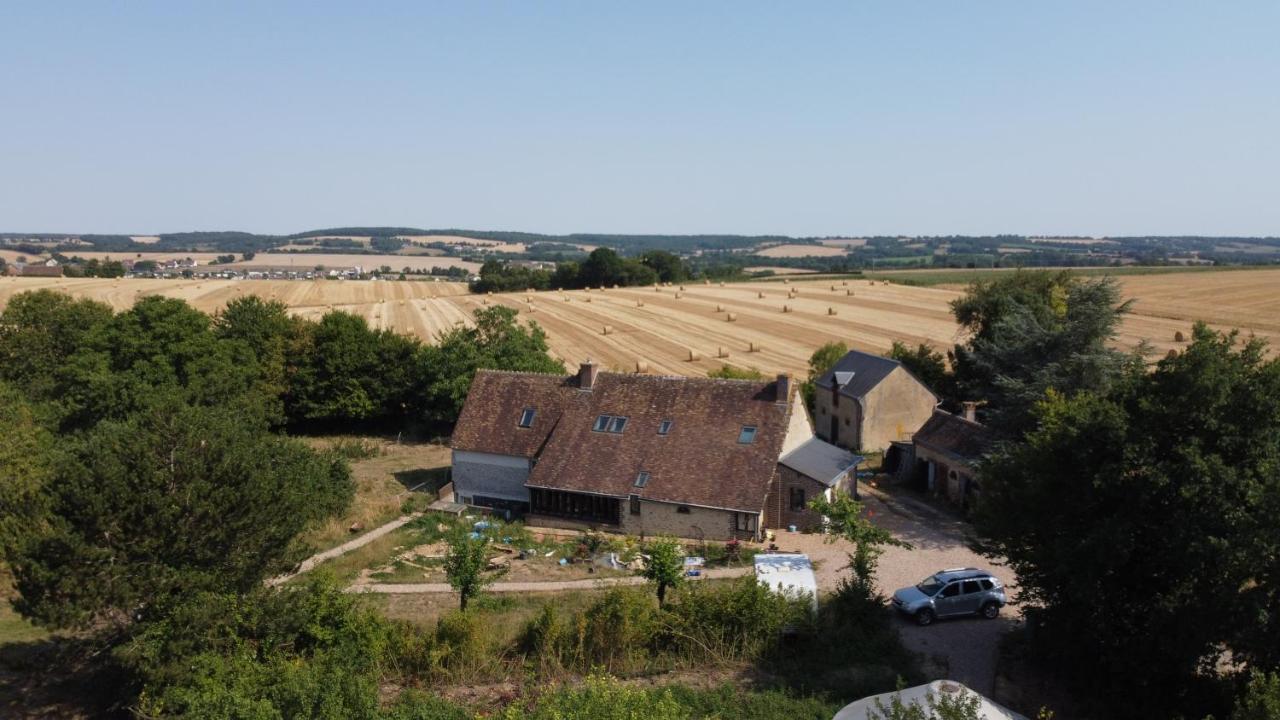 Chambre Avec Sdb Privative En Pleine Campagne Baillou Eksteriør billede