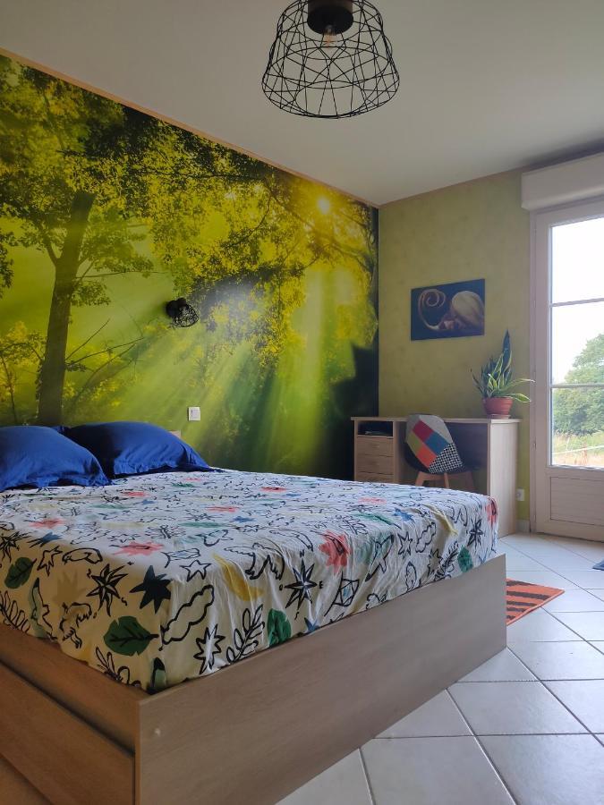 Chambre Avec Sdb Privative En Pleine Campagne Baillou Eksteriør billede